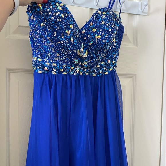 Beautiful Royal Blue Prom Dress or Evening Dress - Picture 1 of 5